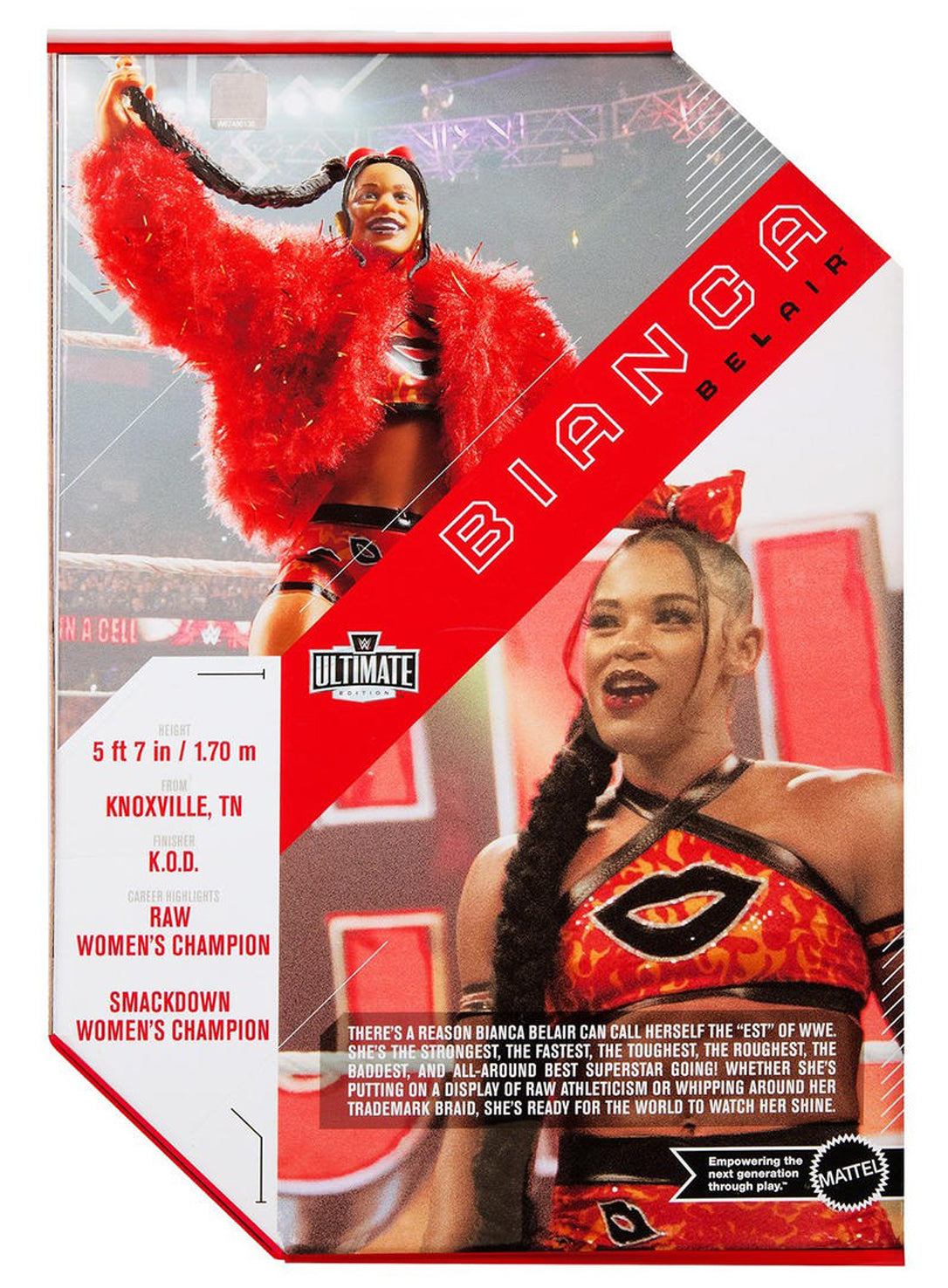 WWE Ultimate Edition Wave 19 Bianca Belair Action Figure (US Import)